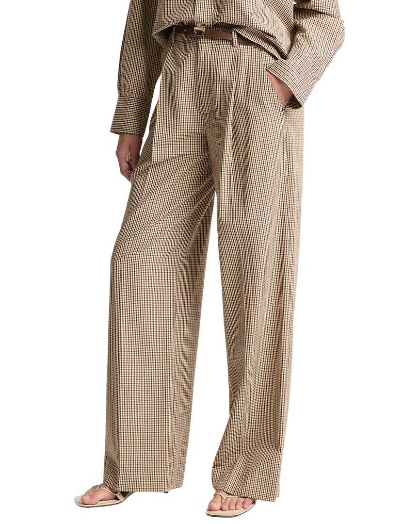 Pantalón de pierna ancha de tiro medio