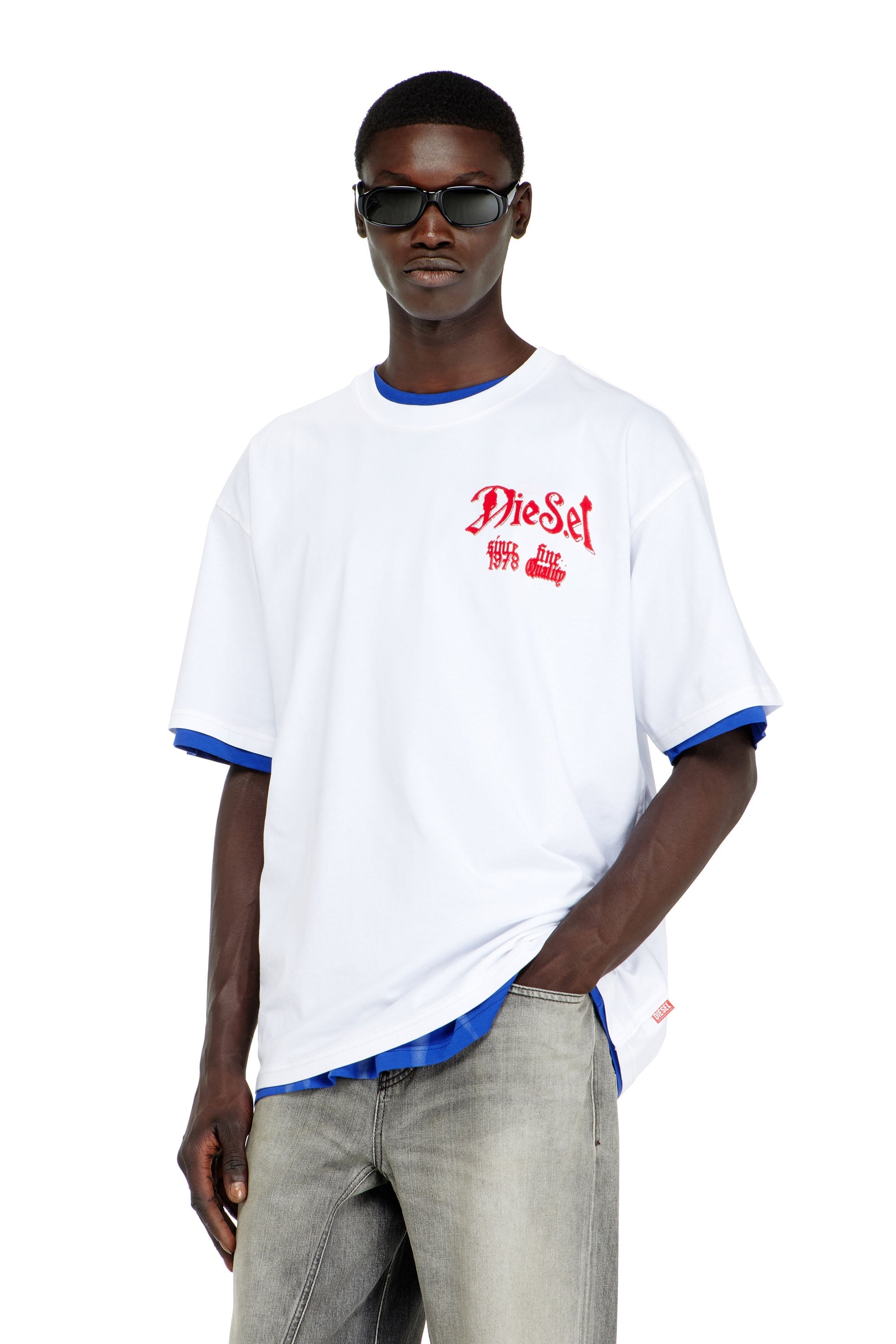Camiseta de algodón con estampado