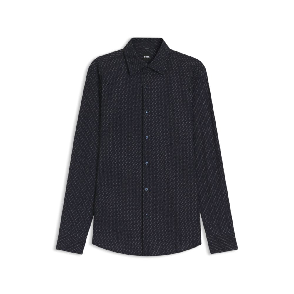 Camisa de corte ajustado con estampado