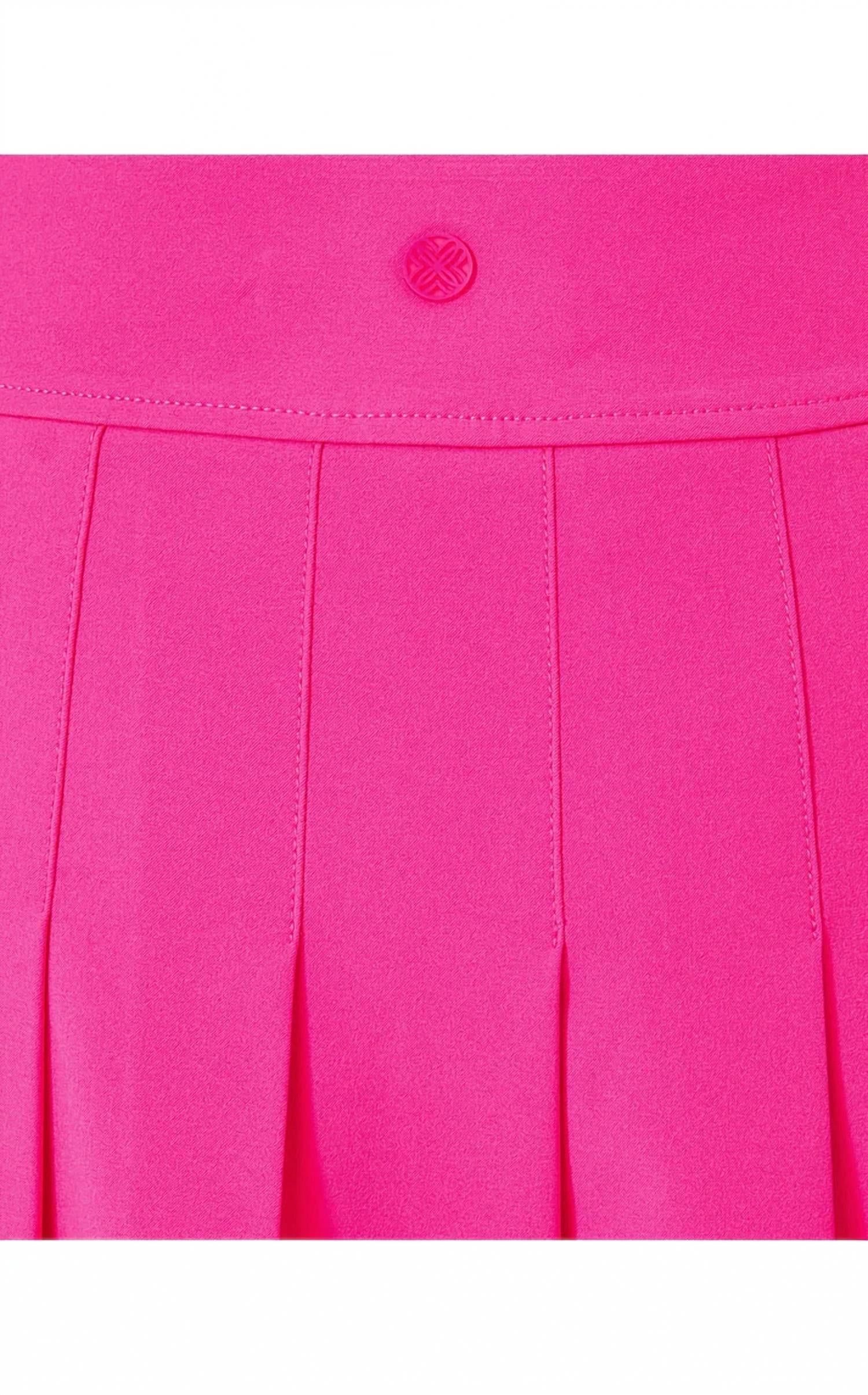 Falda pantalón color rosado