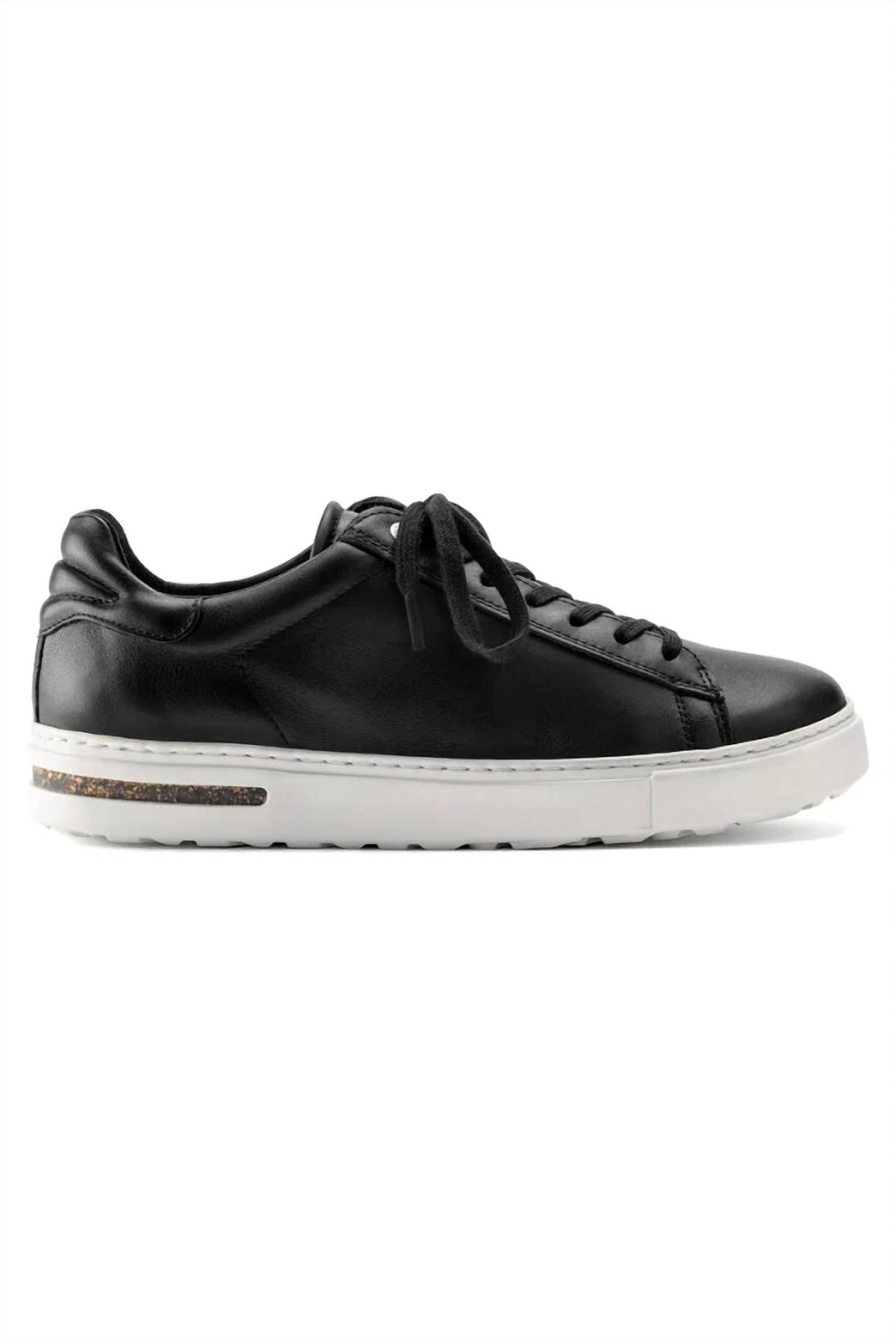 Tenis de mujer de cuero color negro