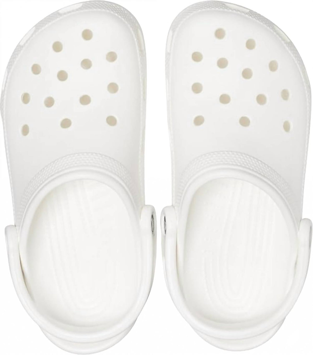 Zuecos unisex color blanco