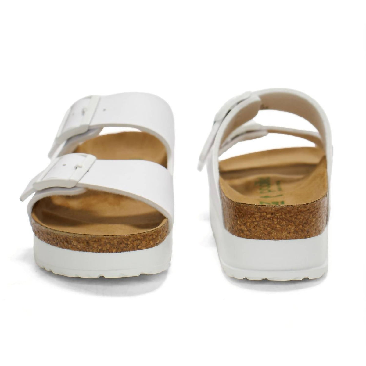 Sandalias de mujer con plataforma color blanco