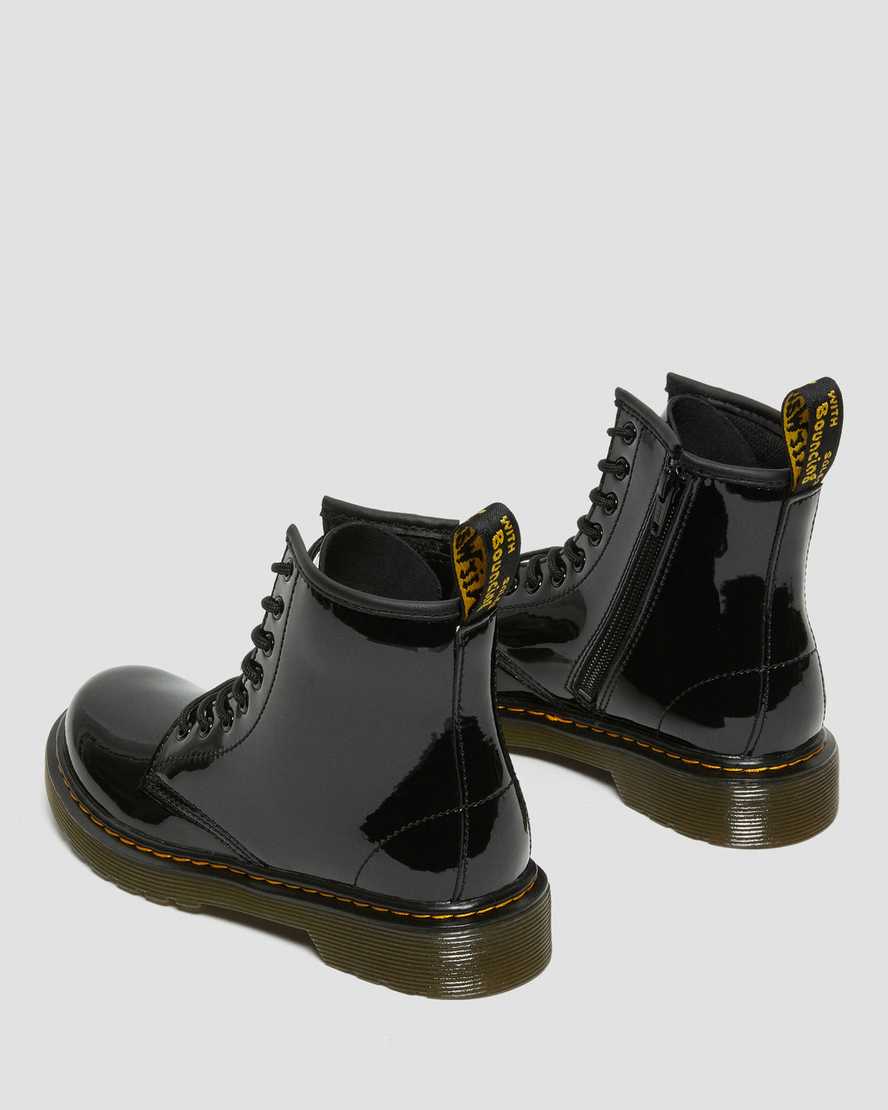 Botas de cuero con cordones