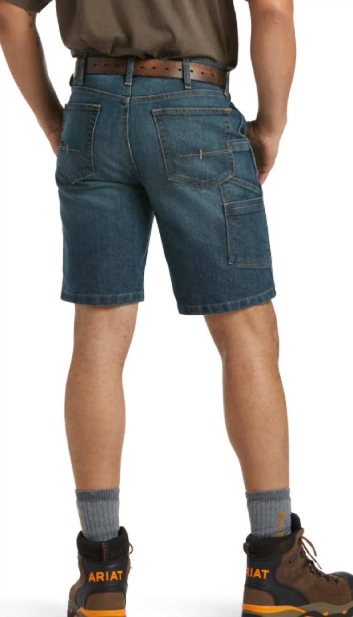 Short de mezclilla color azul