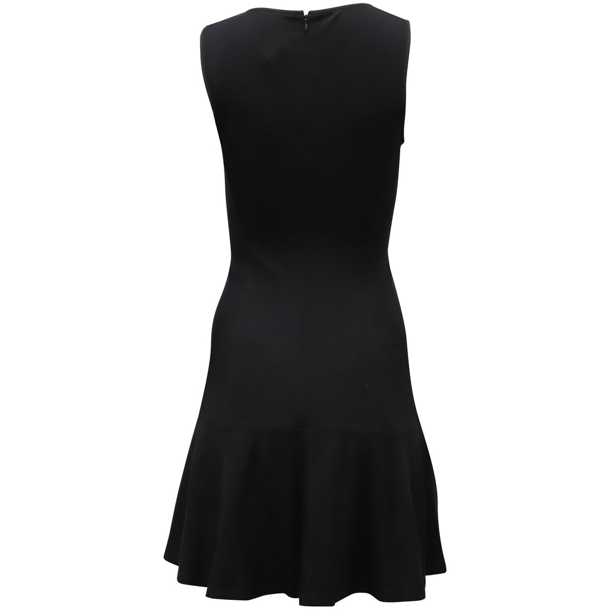 Vestido corto sin mangas color negro