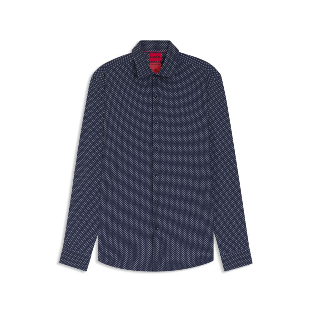 Camisa de corte ajustado con estampado