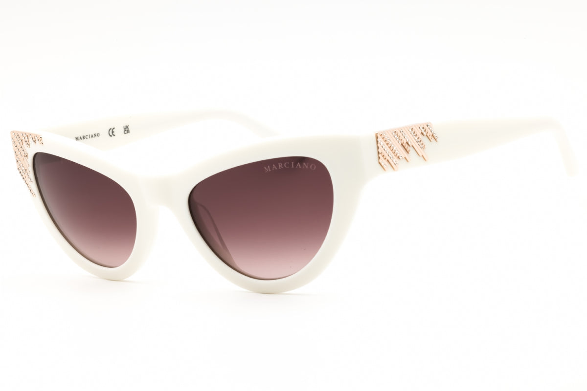 Gafas color blanco y café