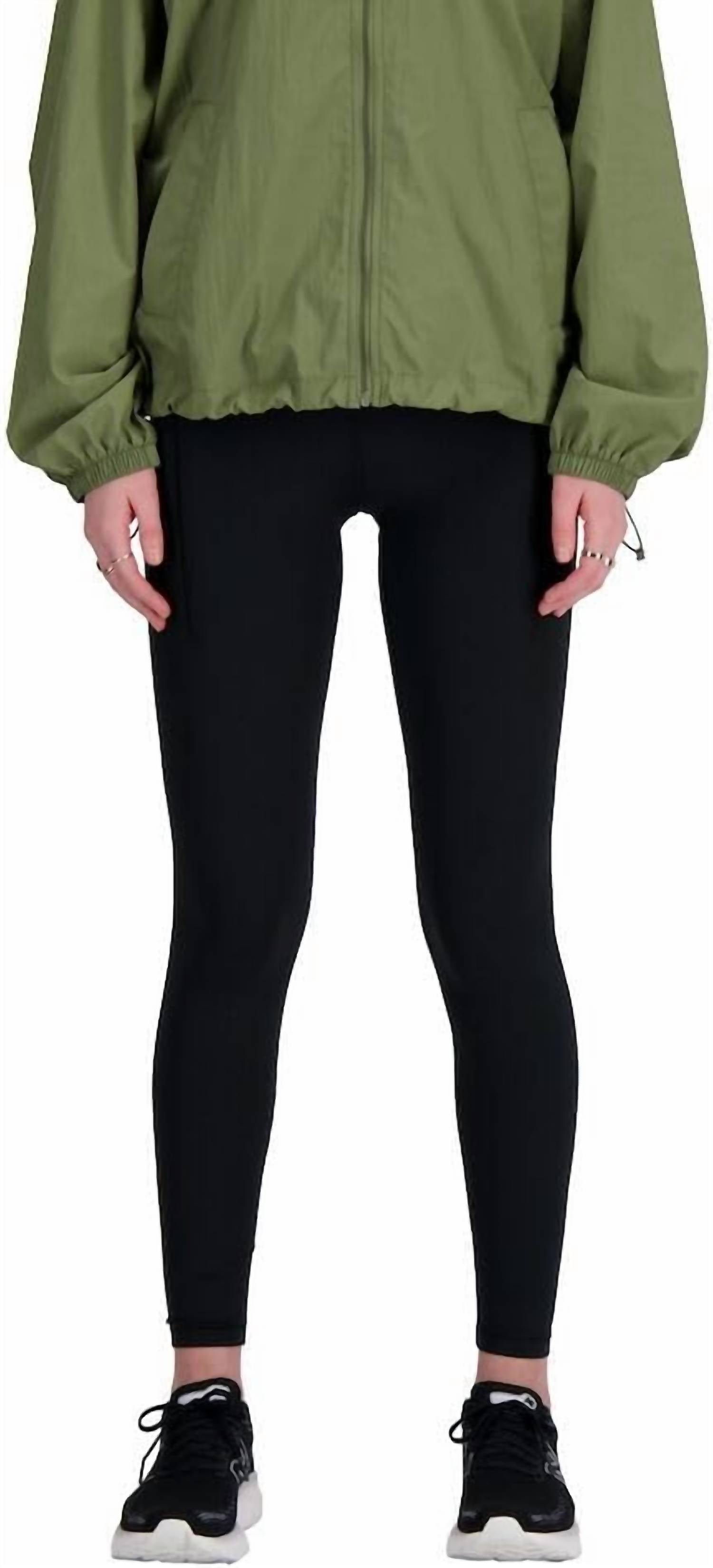 Leggings de tiro alto color negro