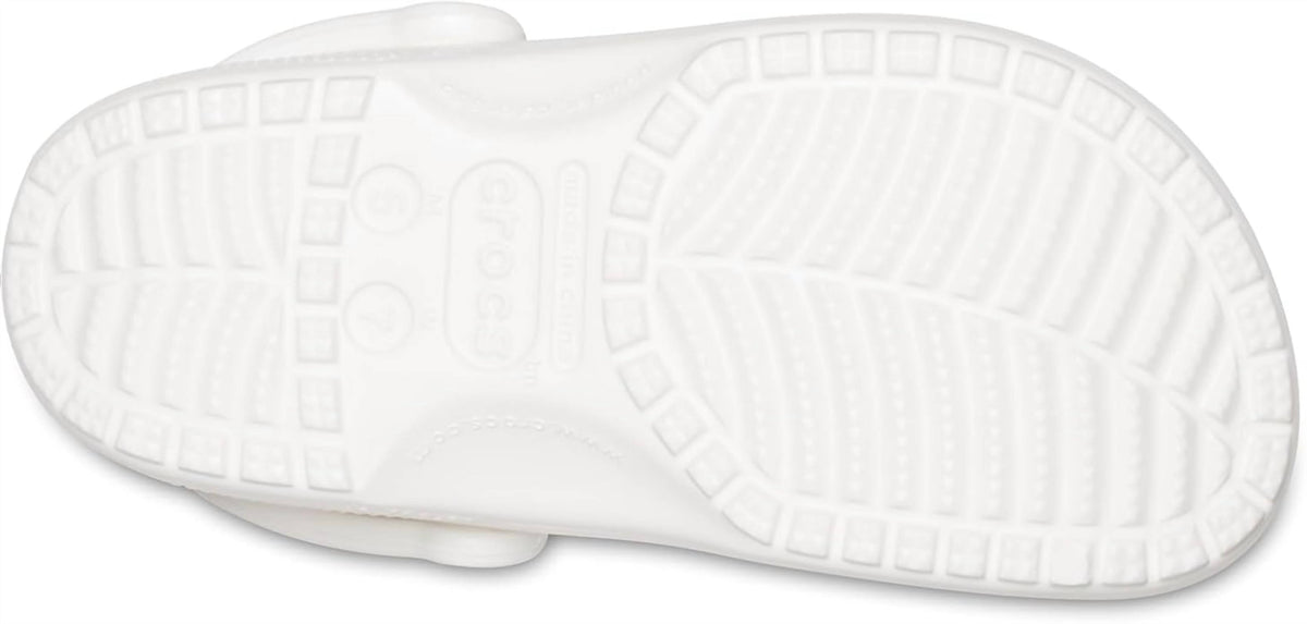 Zuecos de hombre color blanco