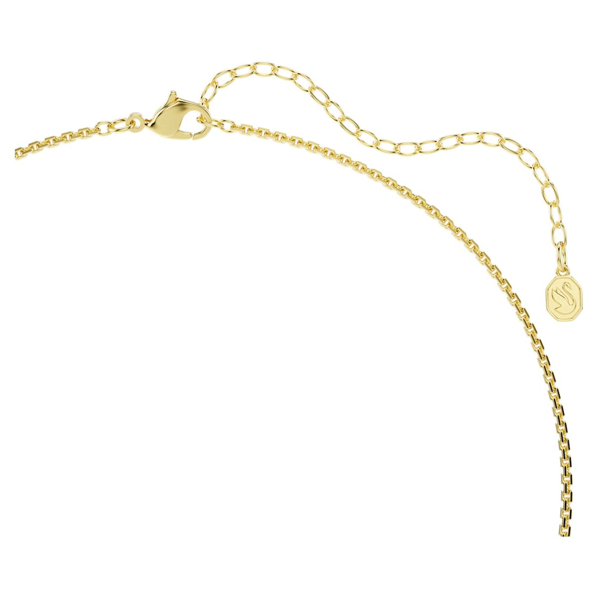 Collar color blanco y dorado