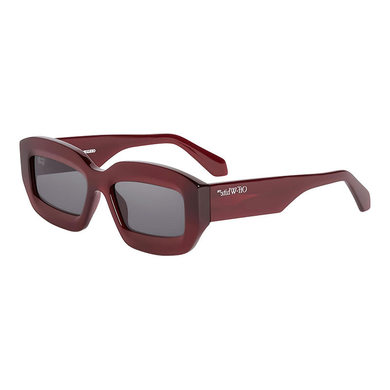 Gafas color gris oscuro y vinotinto