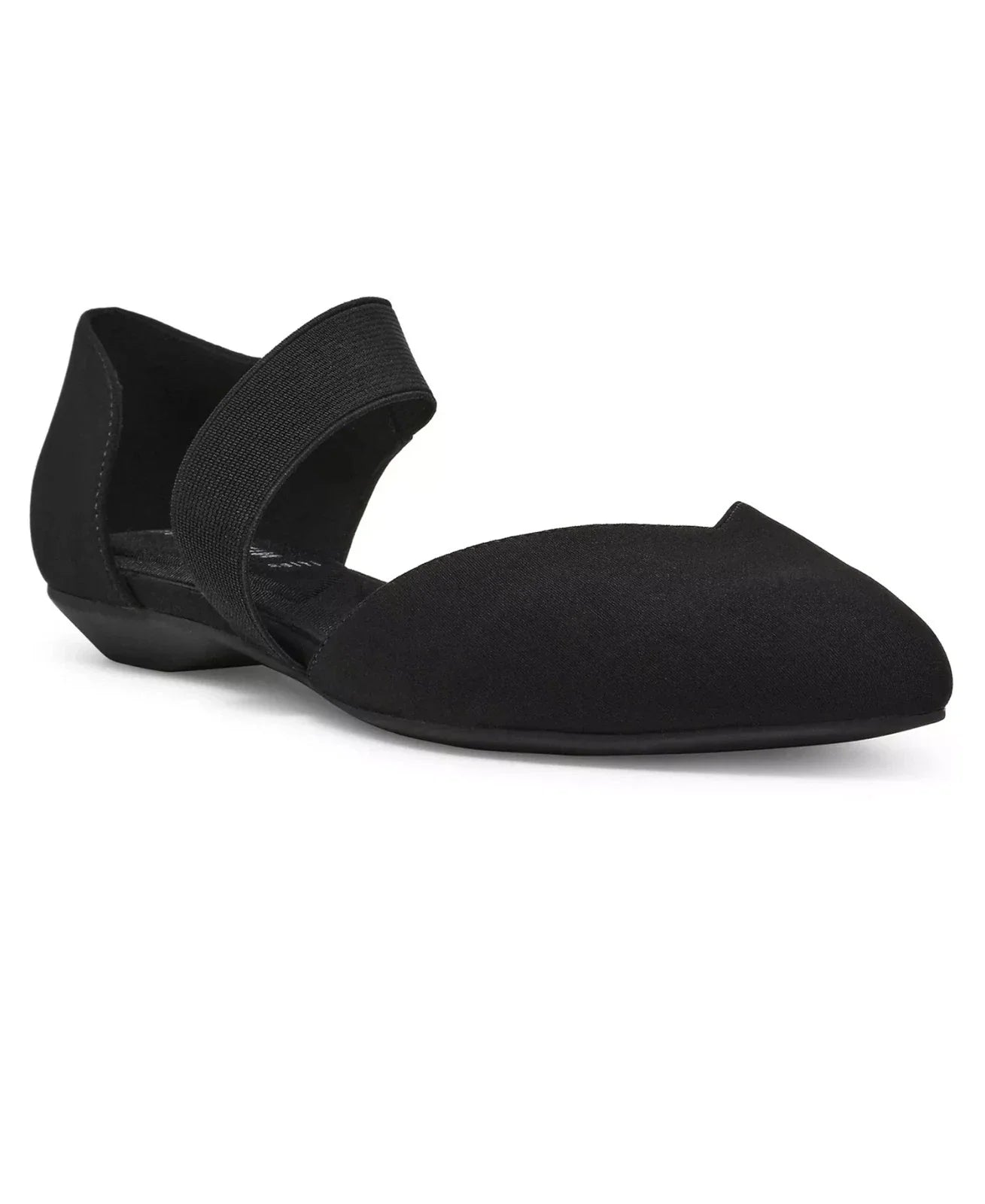 Zapatos planos de hombre sin cordones color negro