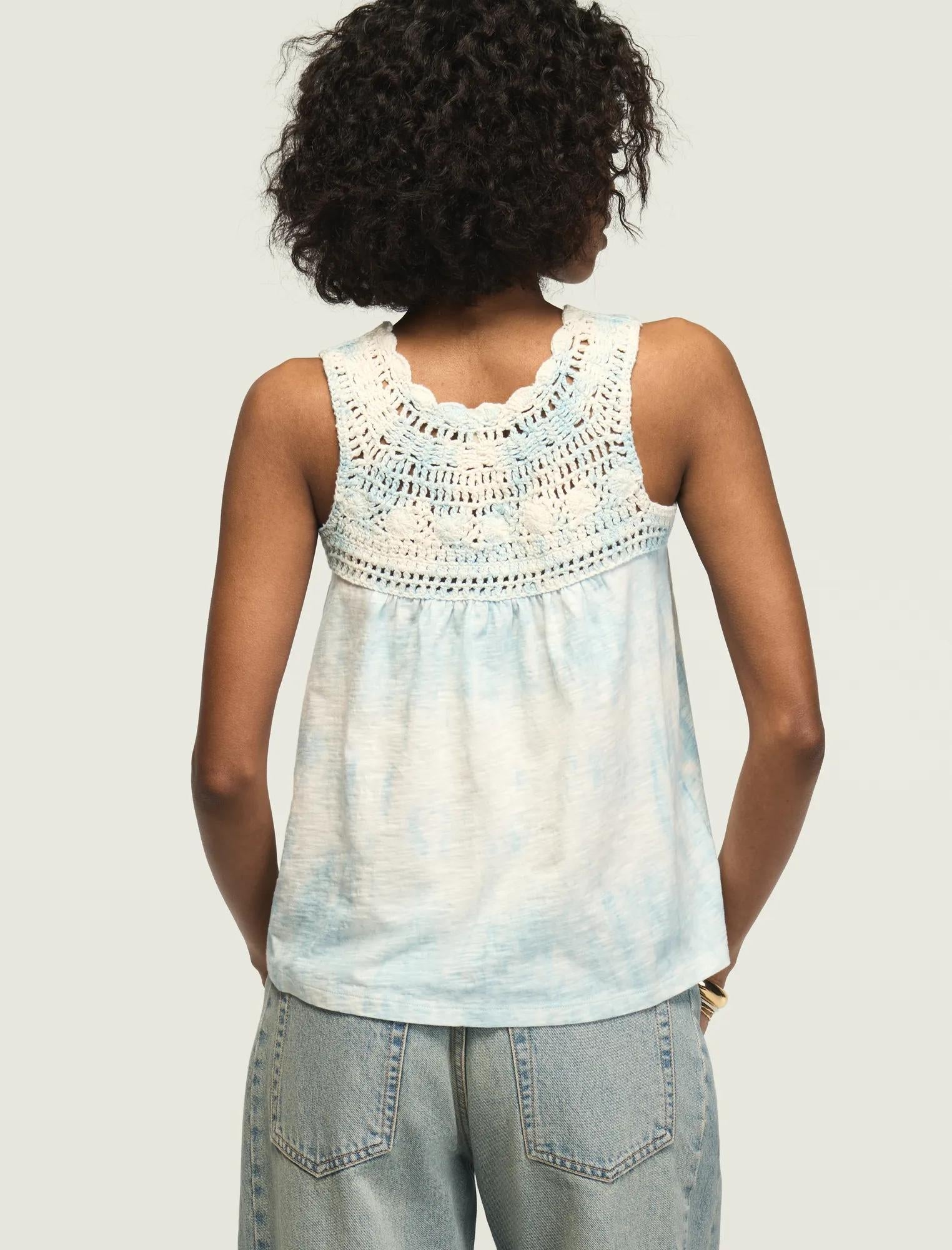 Camiseta sin mangas de mujer