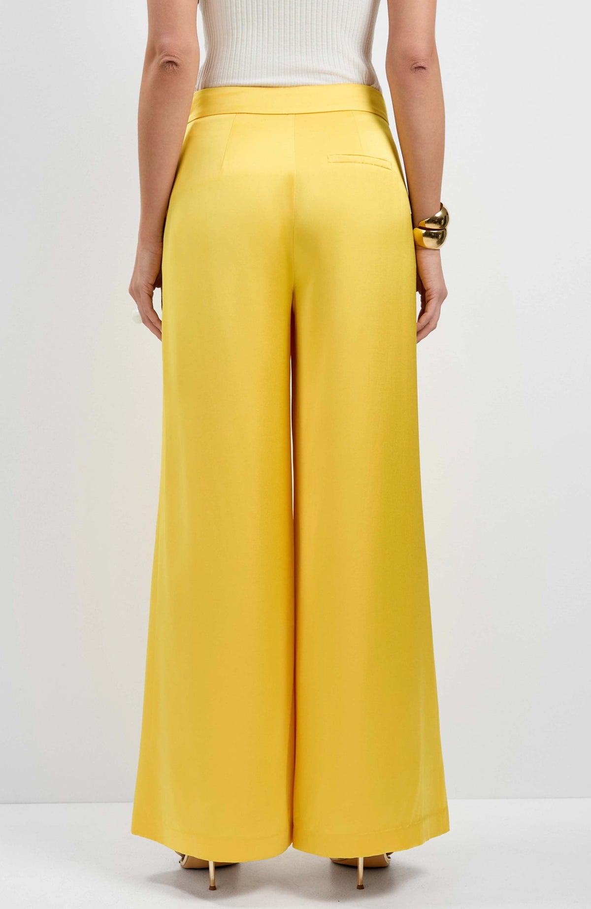 Pantalón de satén