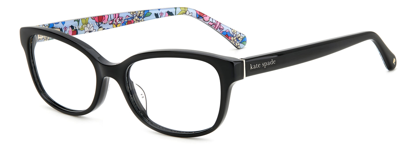 Montura para gafas de mujer 51 mm color negro