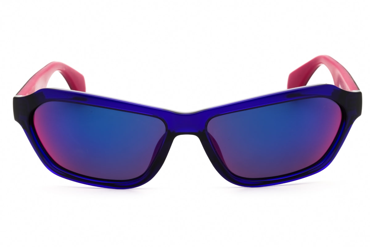 Gafas color violeta y vinotinto