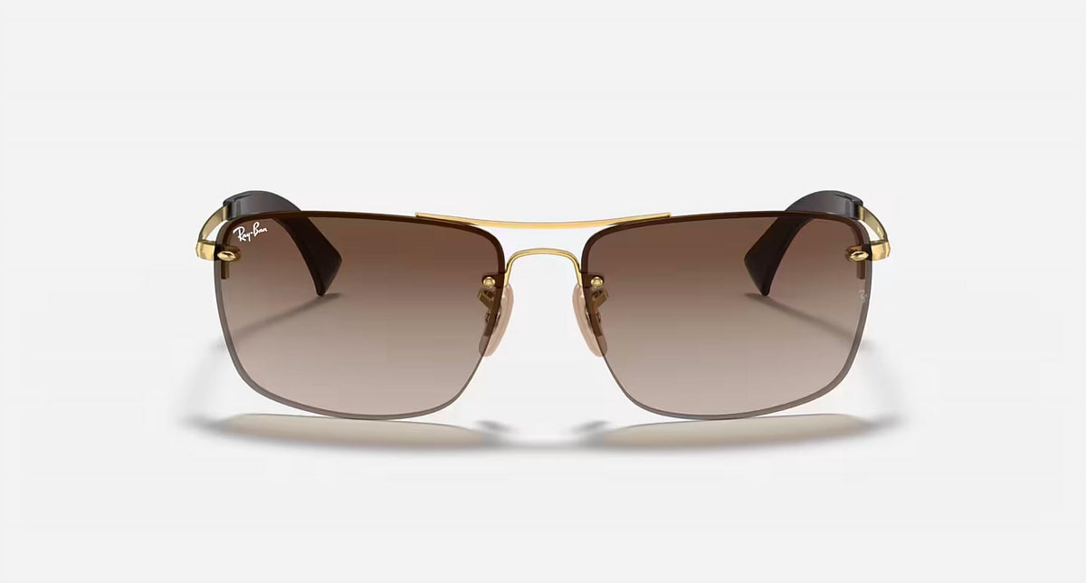 Gafas de sol unisex color café