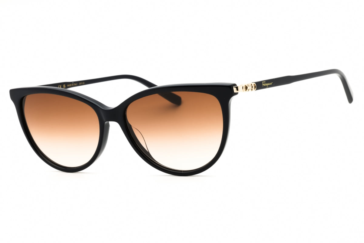 Gafas color azul oscuro y café