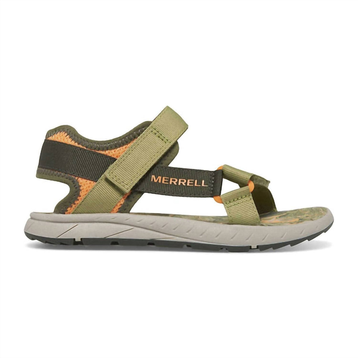 Sandalias infantil color naranja