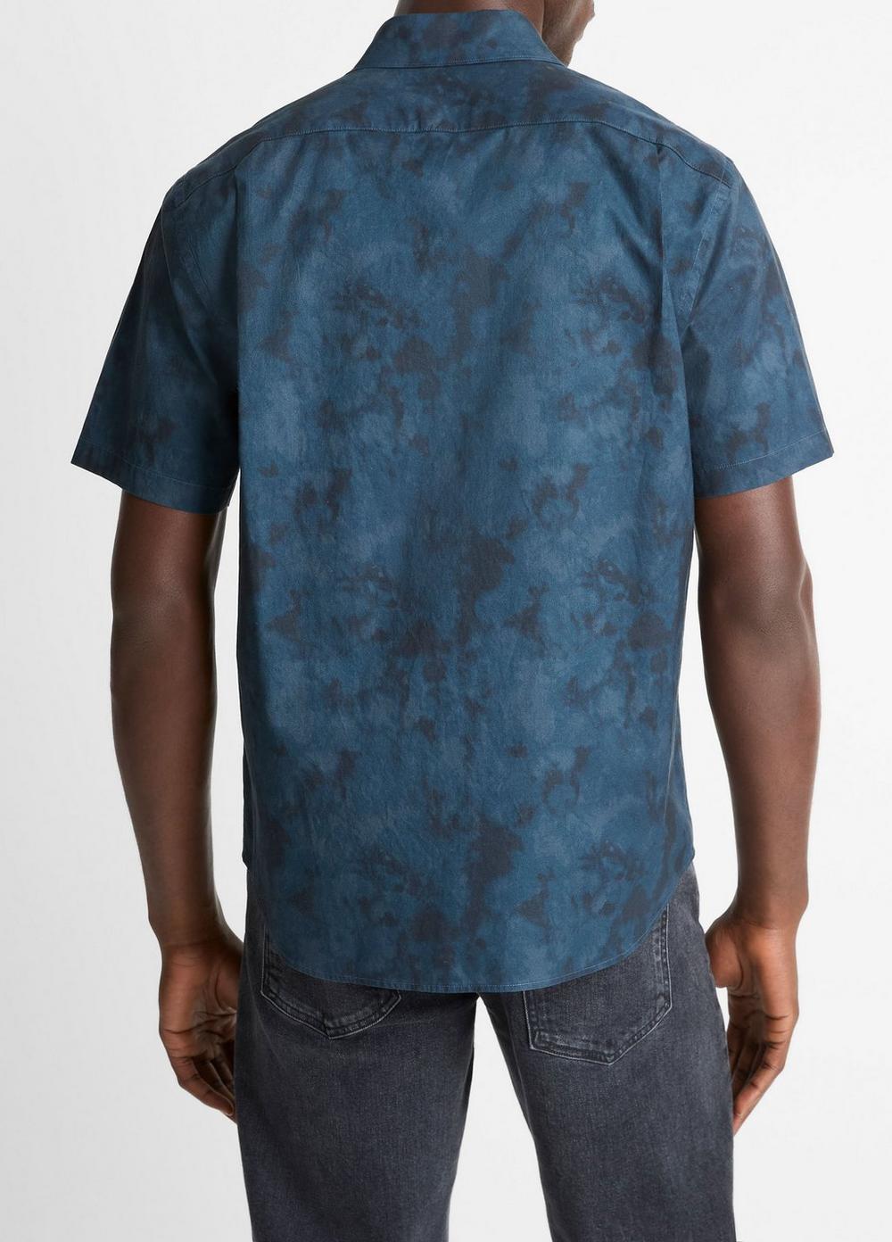 Camisa de algodón de manga corta