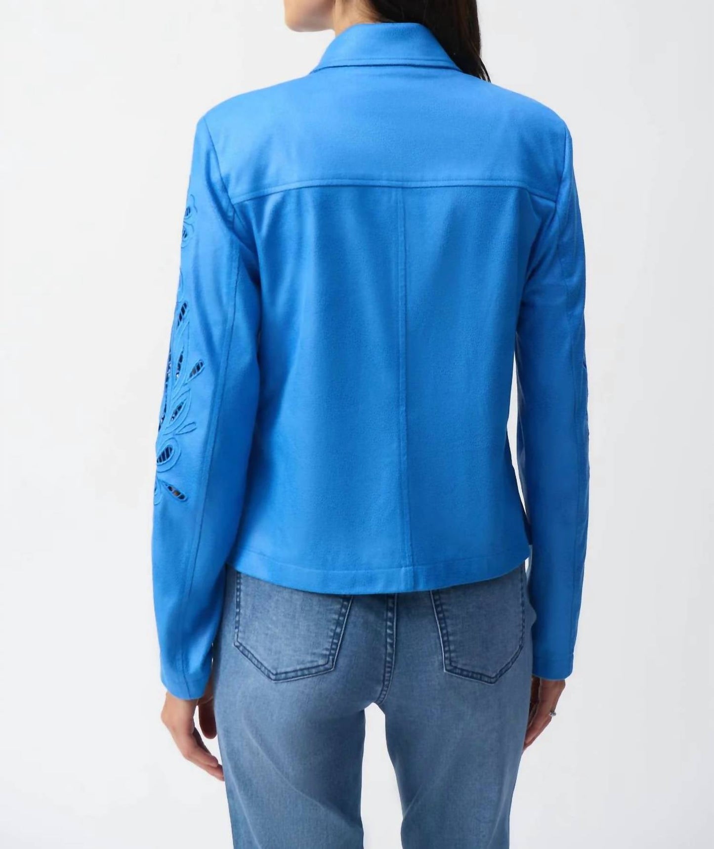 Chaqueta de gamuza sintética