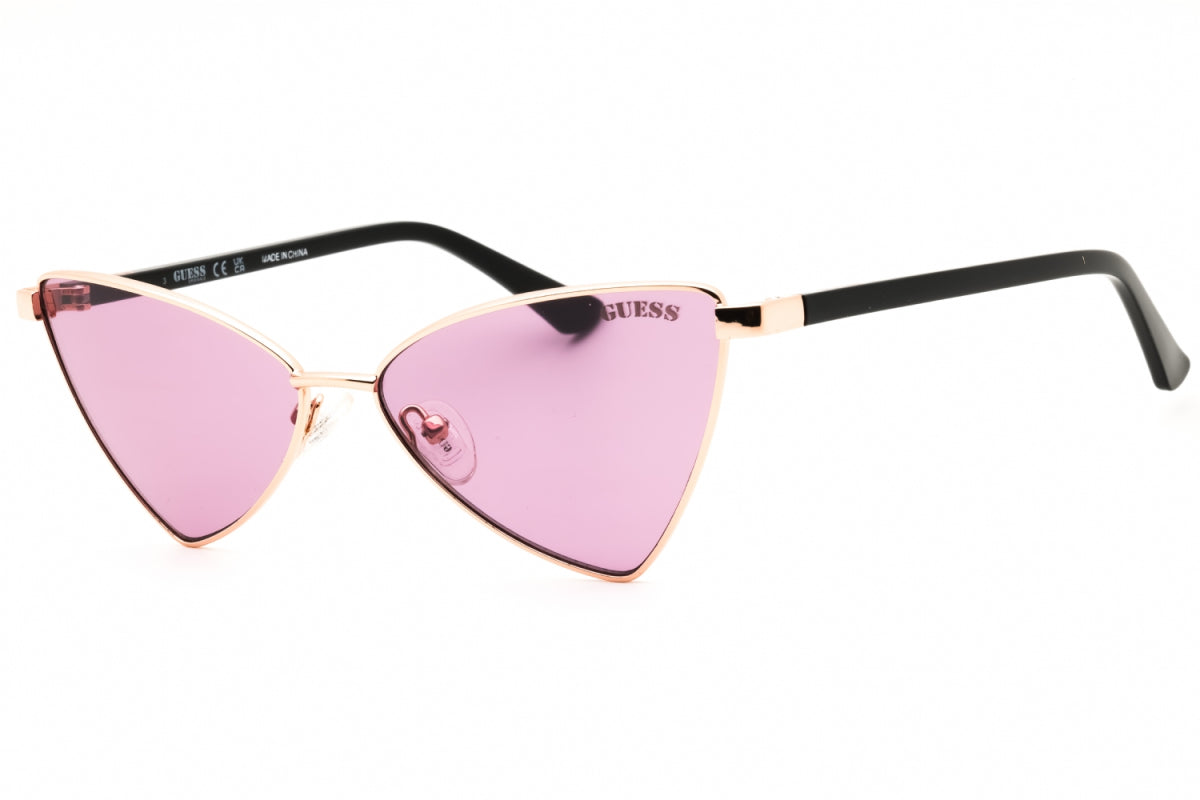 Gafas color oro rosa y violeta