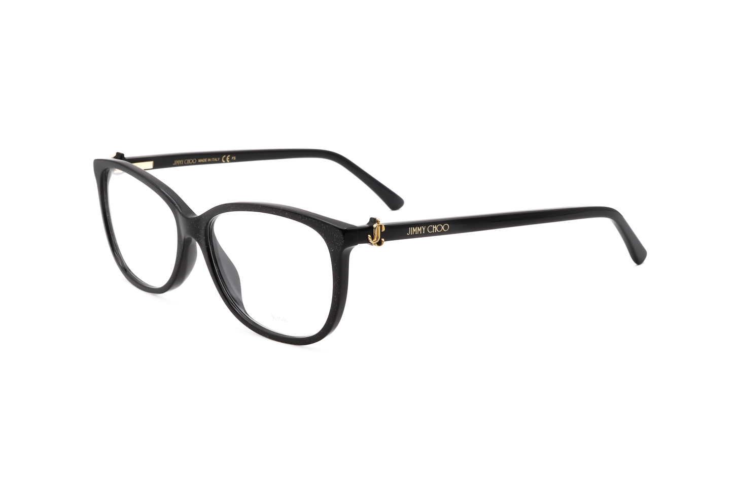 Montura para gafas de mujer 54 mm color negro