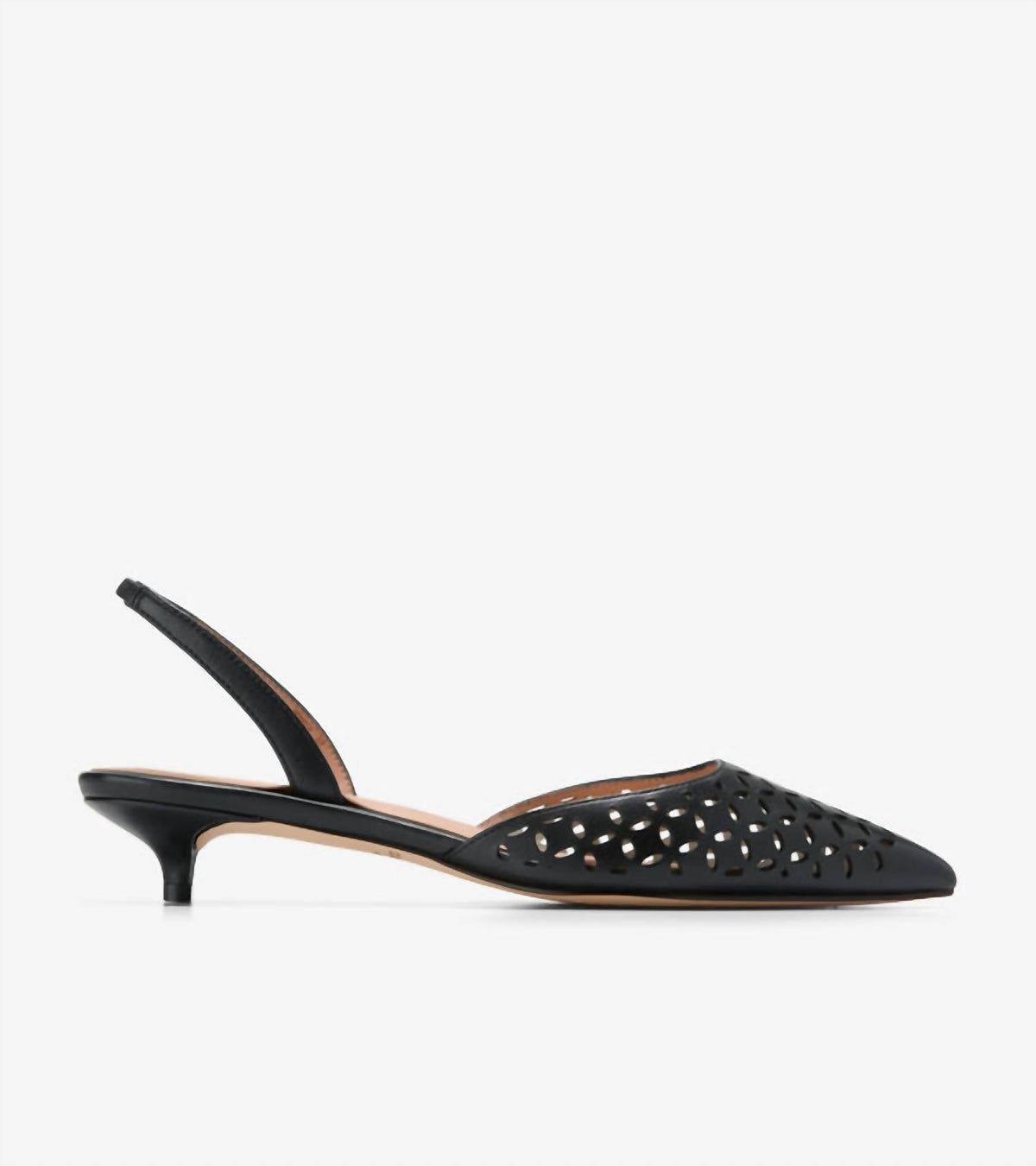 Tacones de mujer de cuero color negro