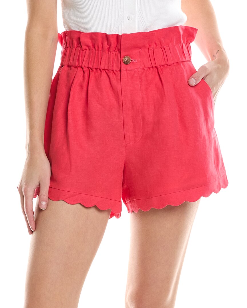 Short de mezcla de lino