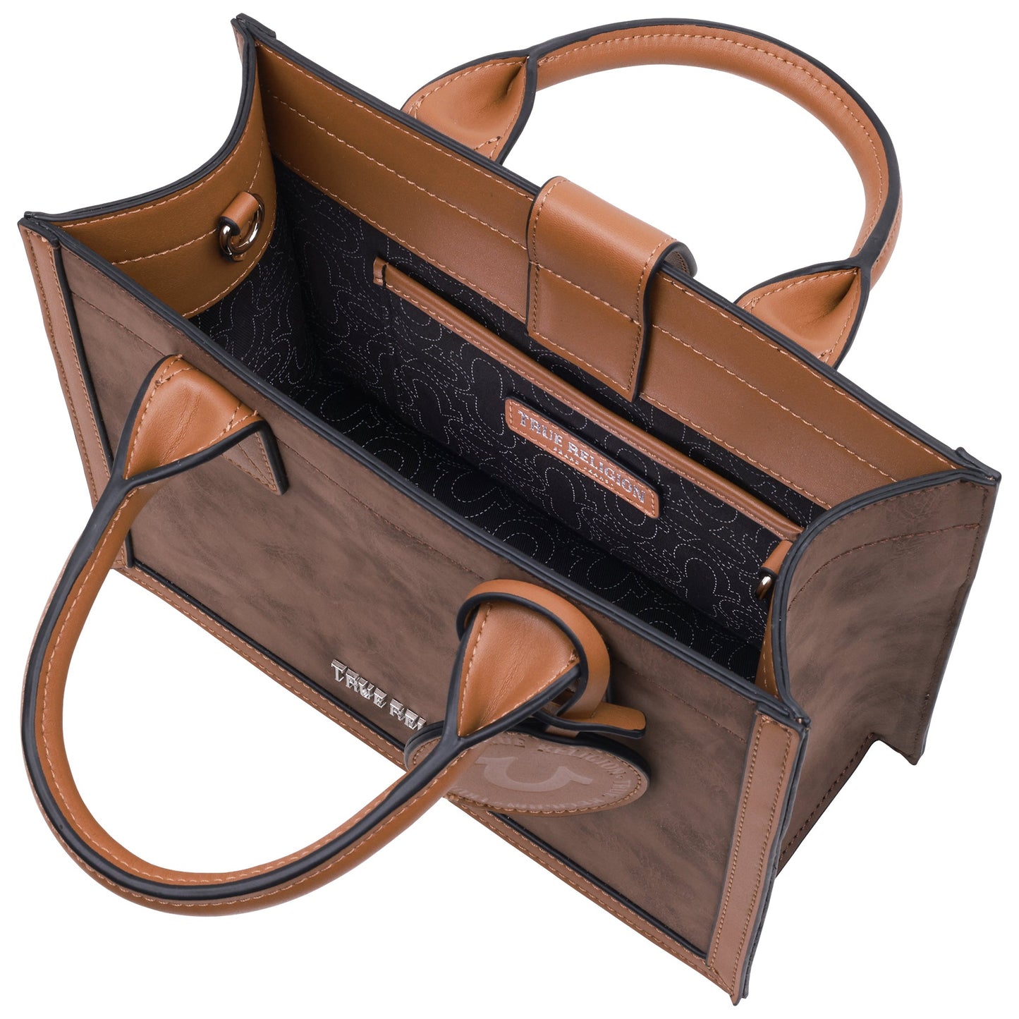 Bolso tote de gamuza