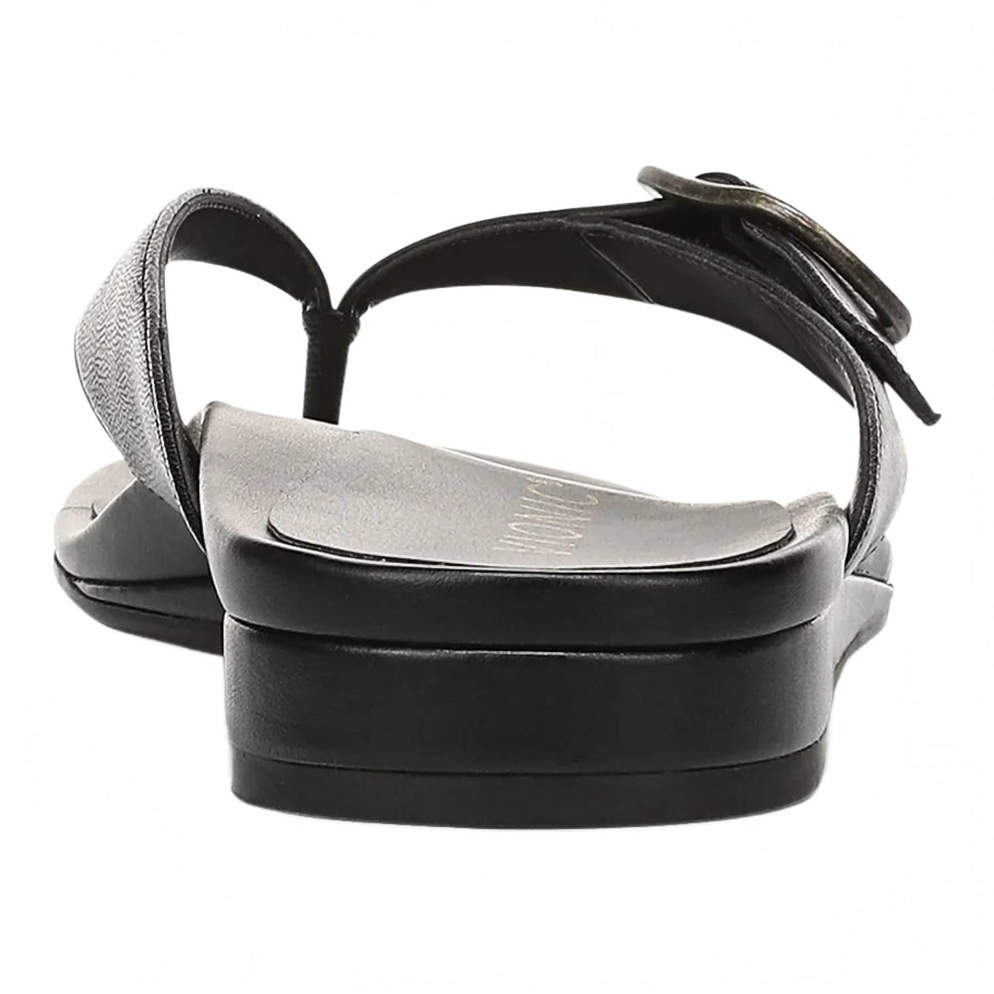 Sandalias de mujer de cuero color negro