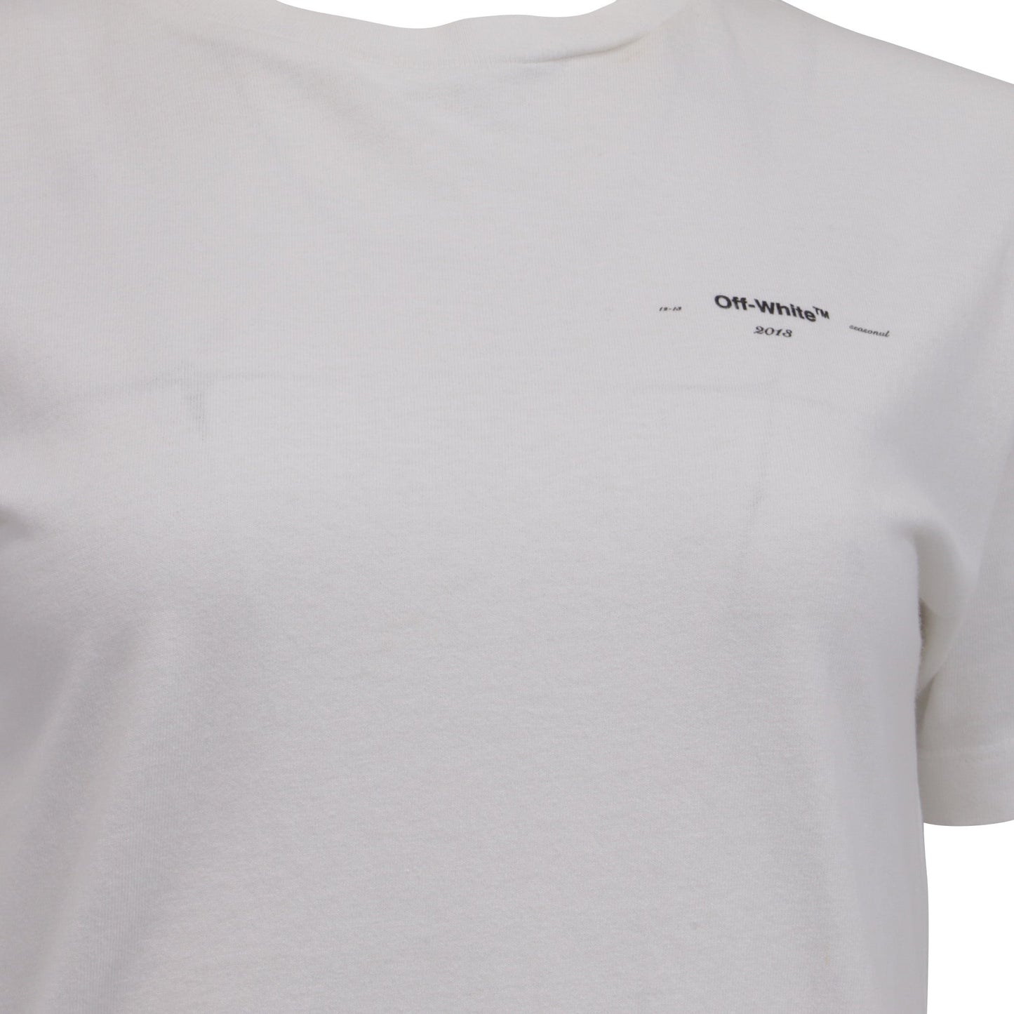 Camiseta de algodón color blanco