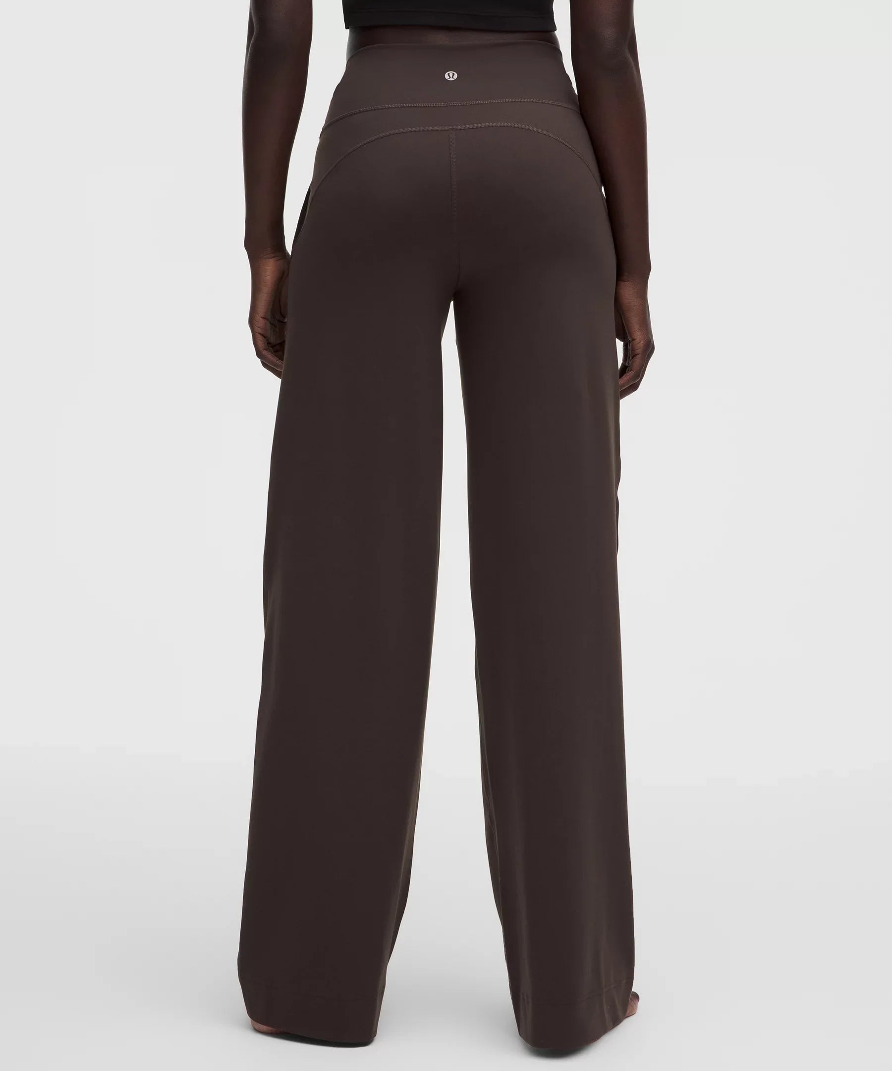 Pantalón de pierna ancha de tiro alto