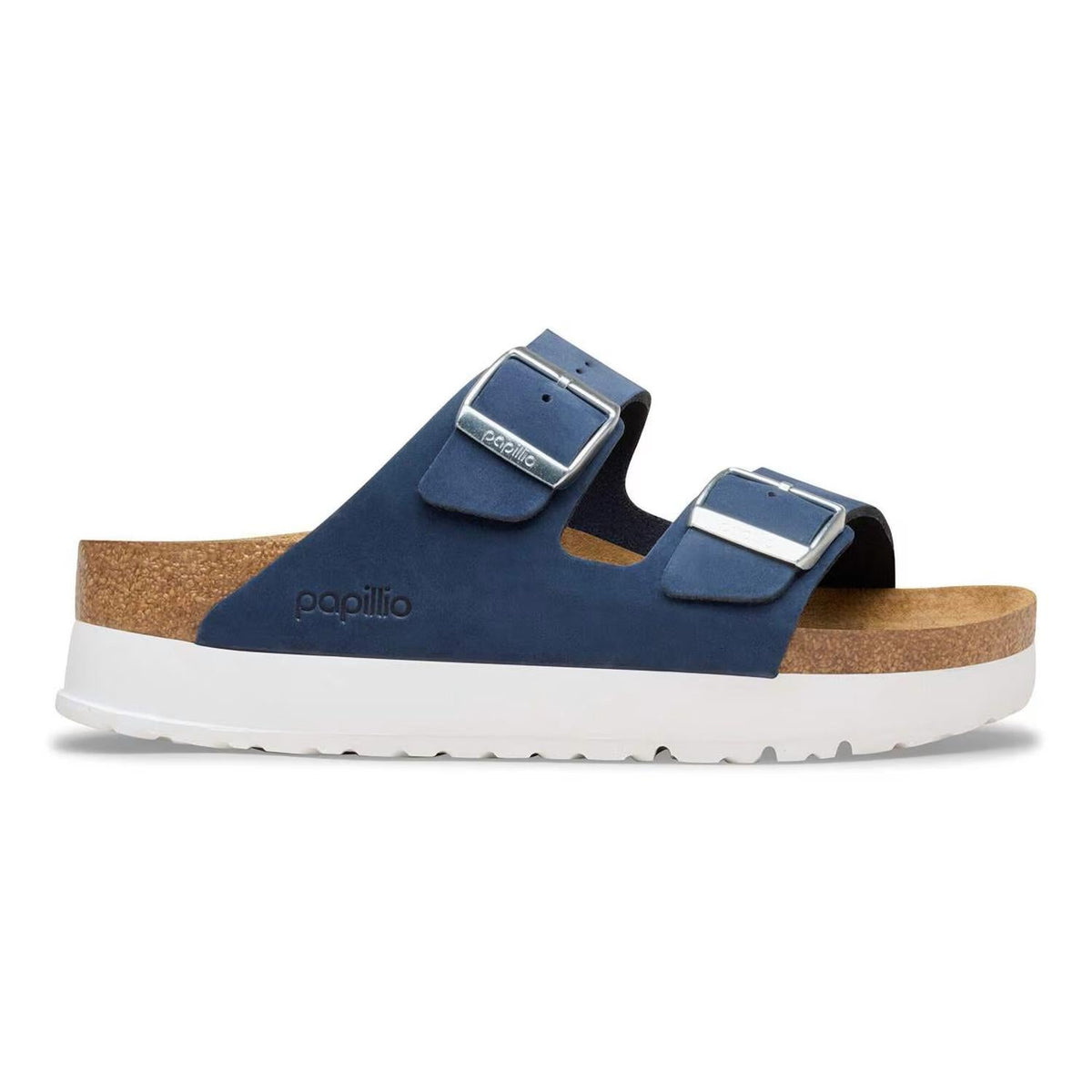 Sandalias unisex con plataforma color azul marino
