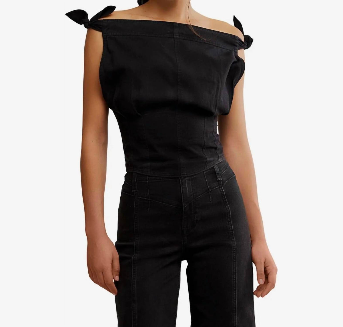 Top color negro