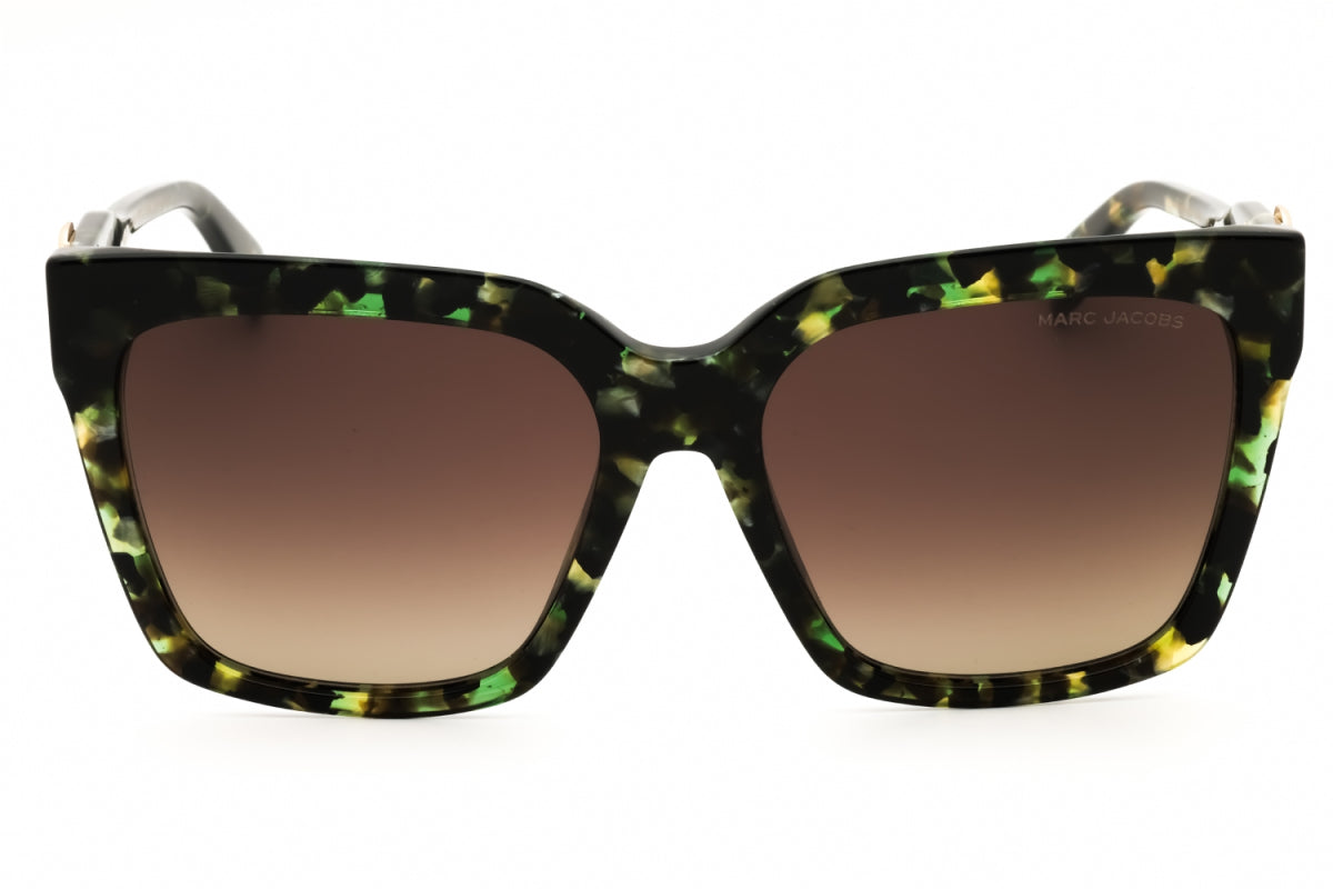 Gafas color café y verde