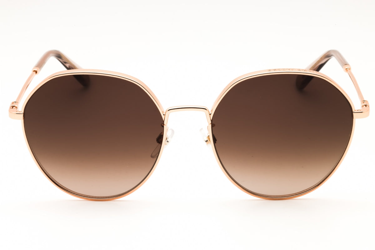 Gafas color oro rosa y café