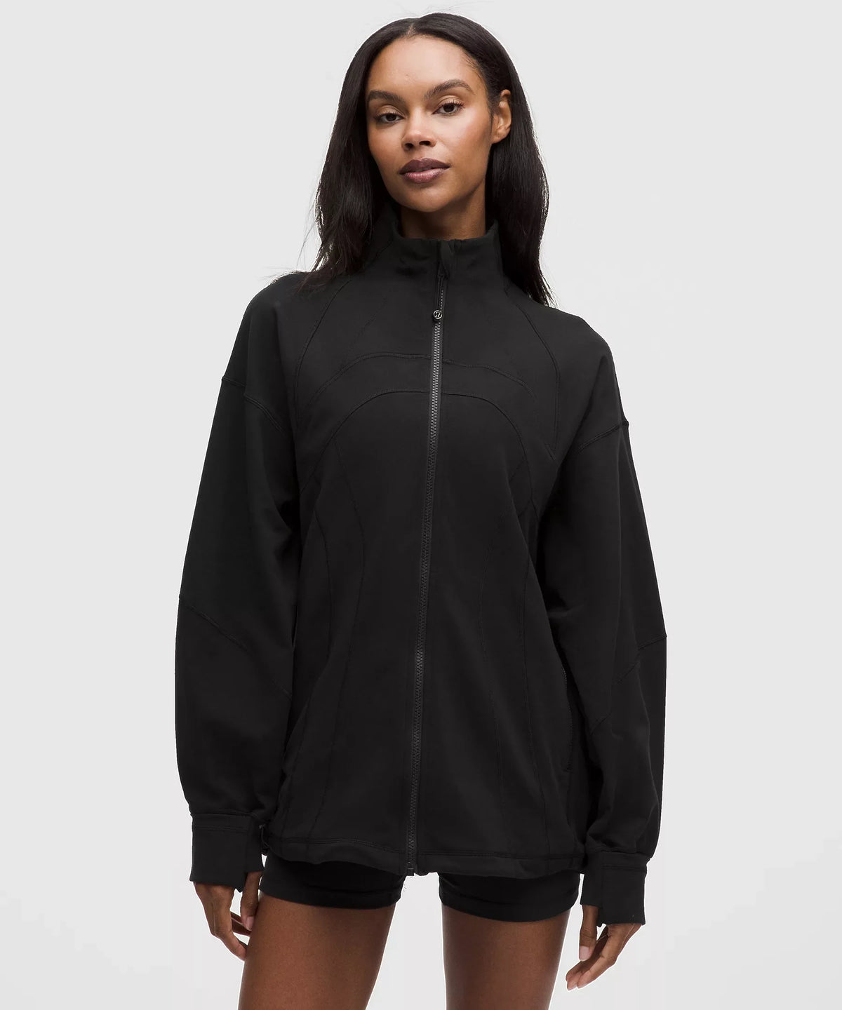Chaqueta de corte amplio