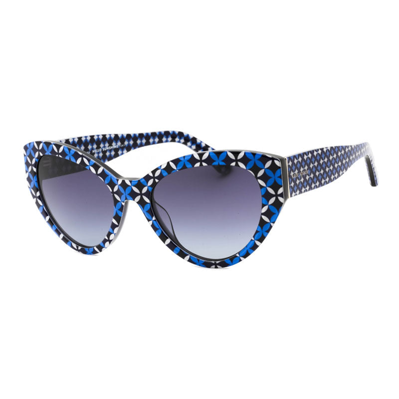 Gafas color gris oscuro y azul