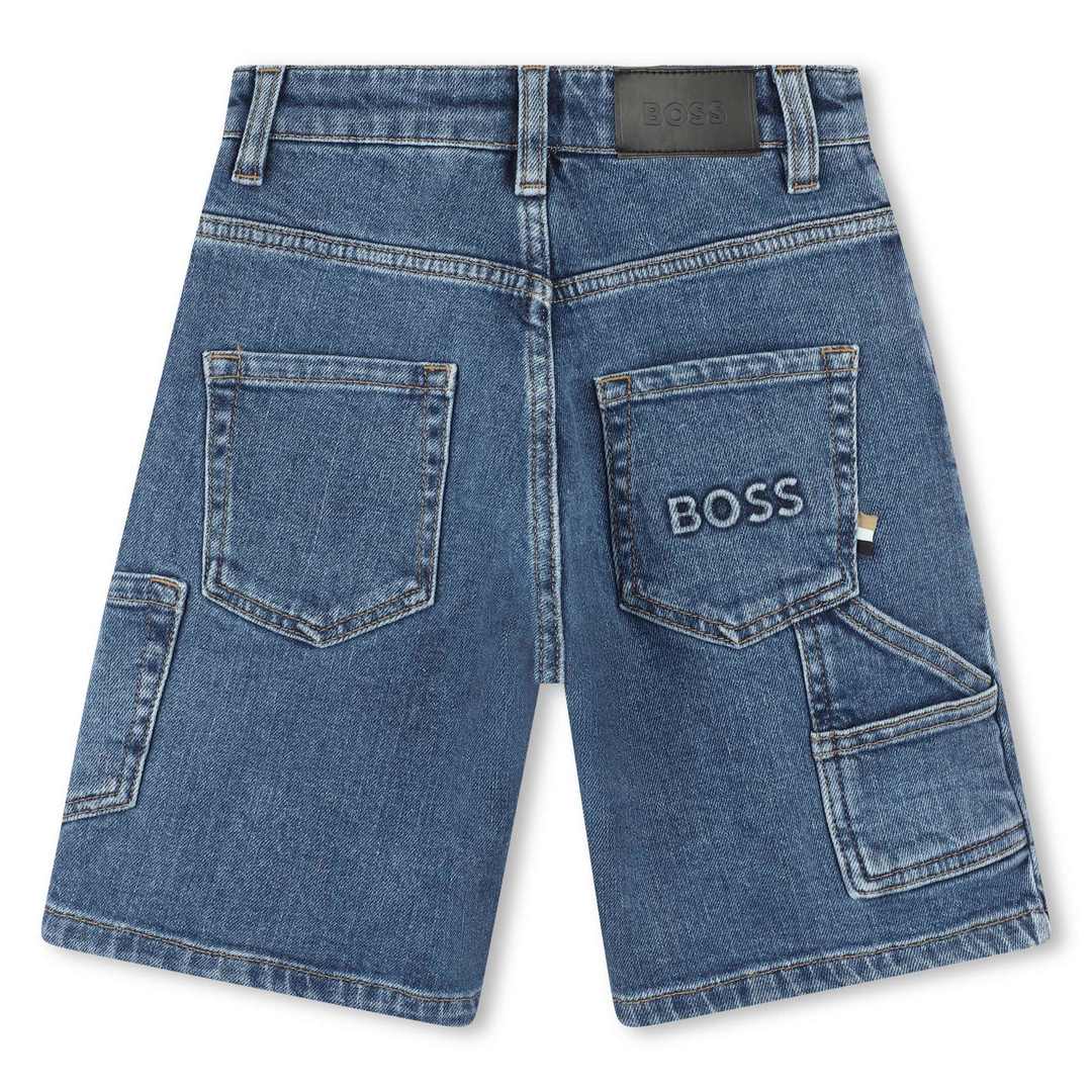 Short de mezclilla color azul