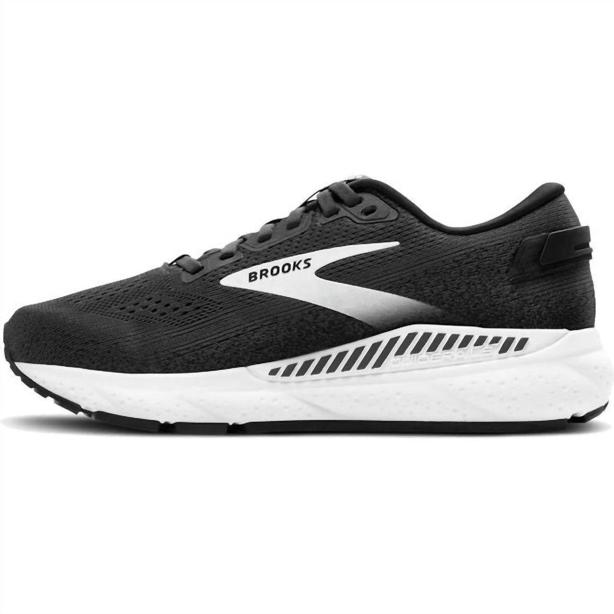 Tenis para correr de mujer color negro y blanco