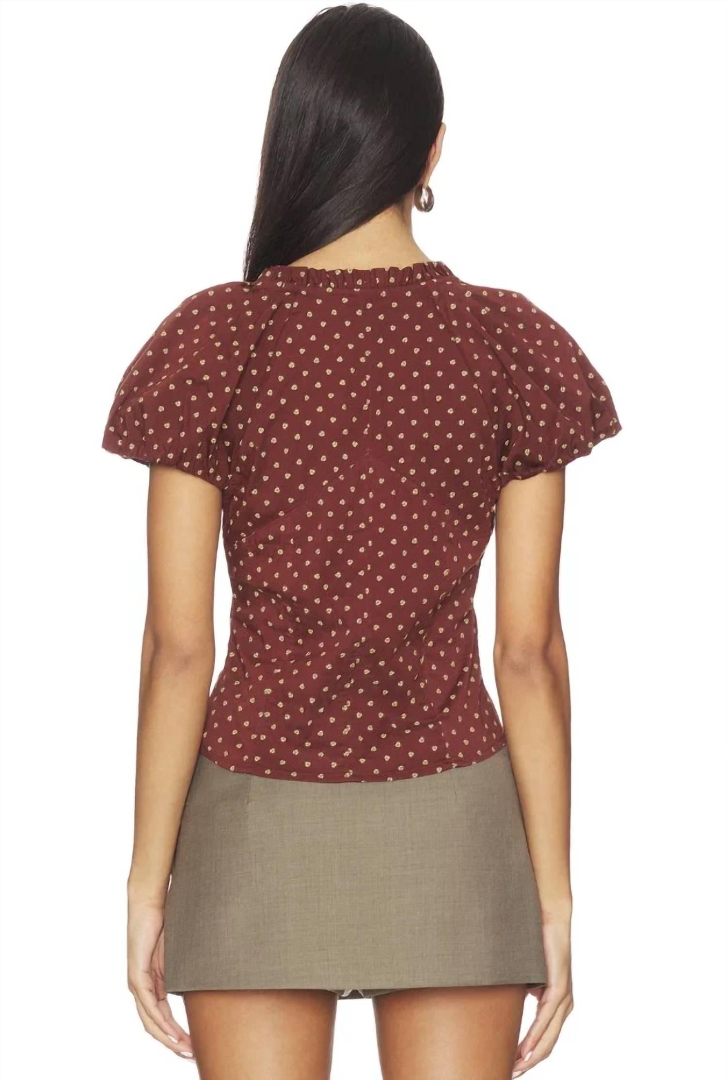 Blusa con estampado