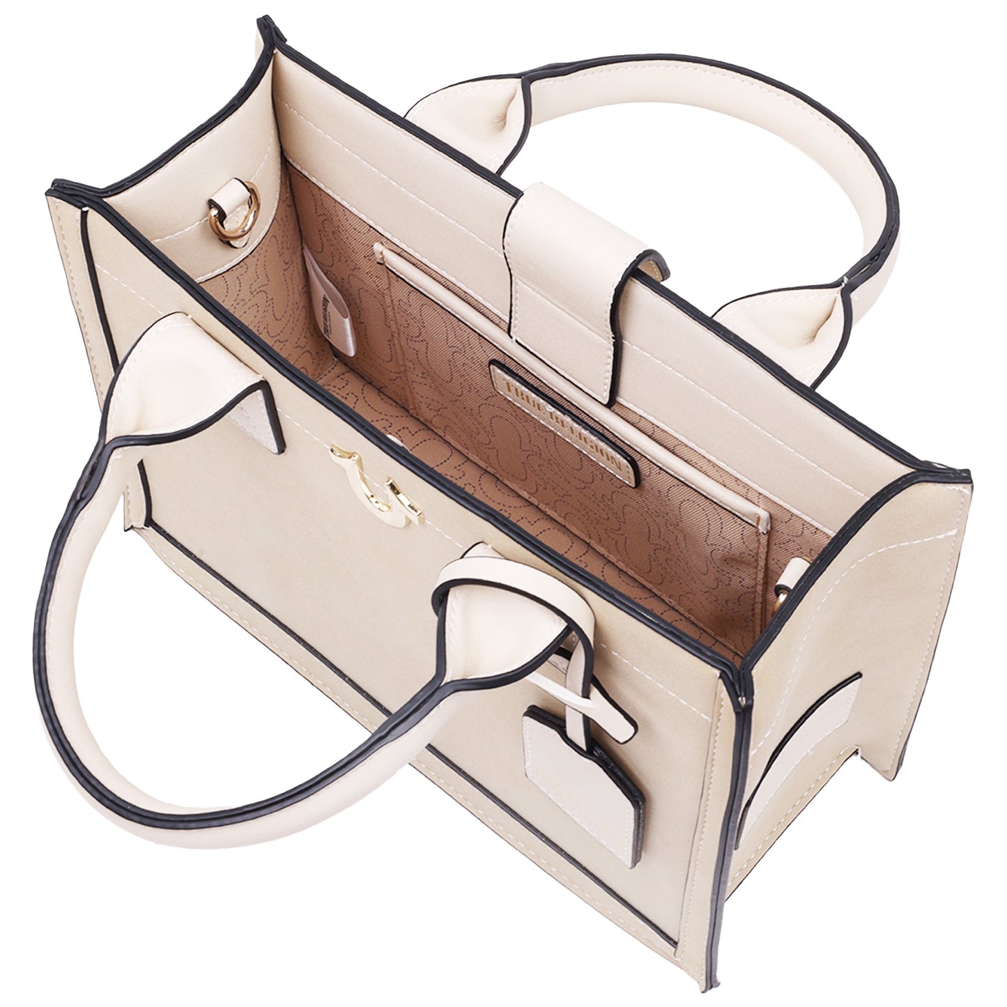 Bolso tote de gamuza