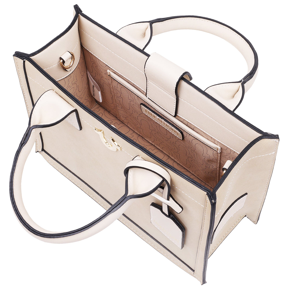 Bolso tote de gamuza