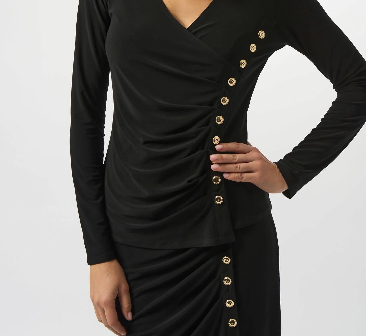 Top color negro