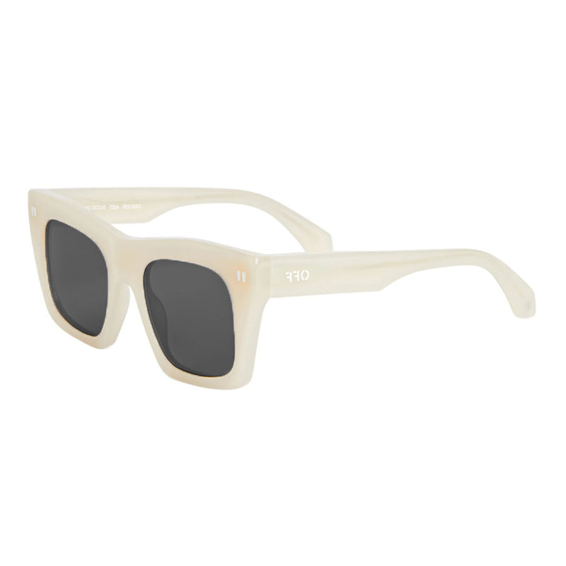 Gafas color gris oscuro y beige