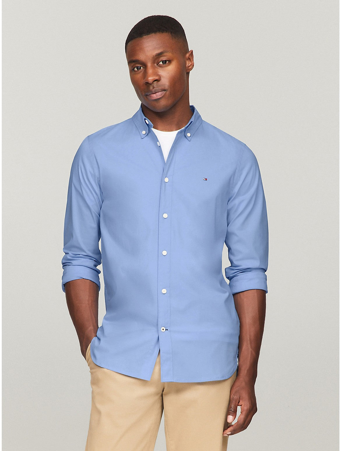 Camisa de hombre de corte ajustado