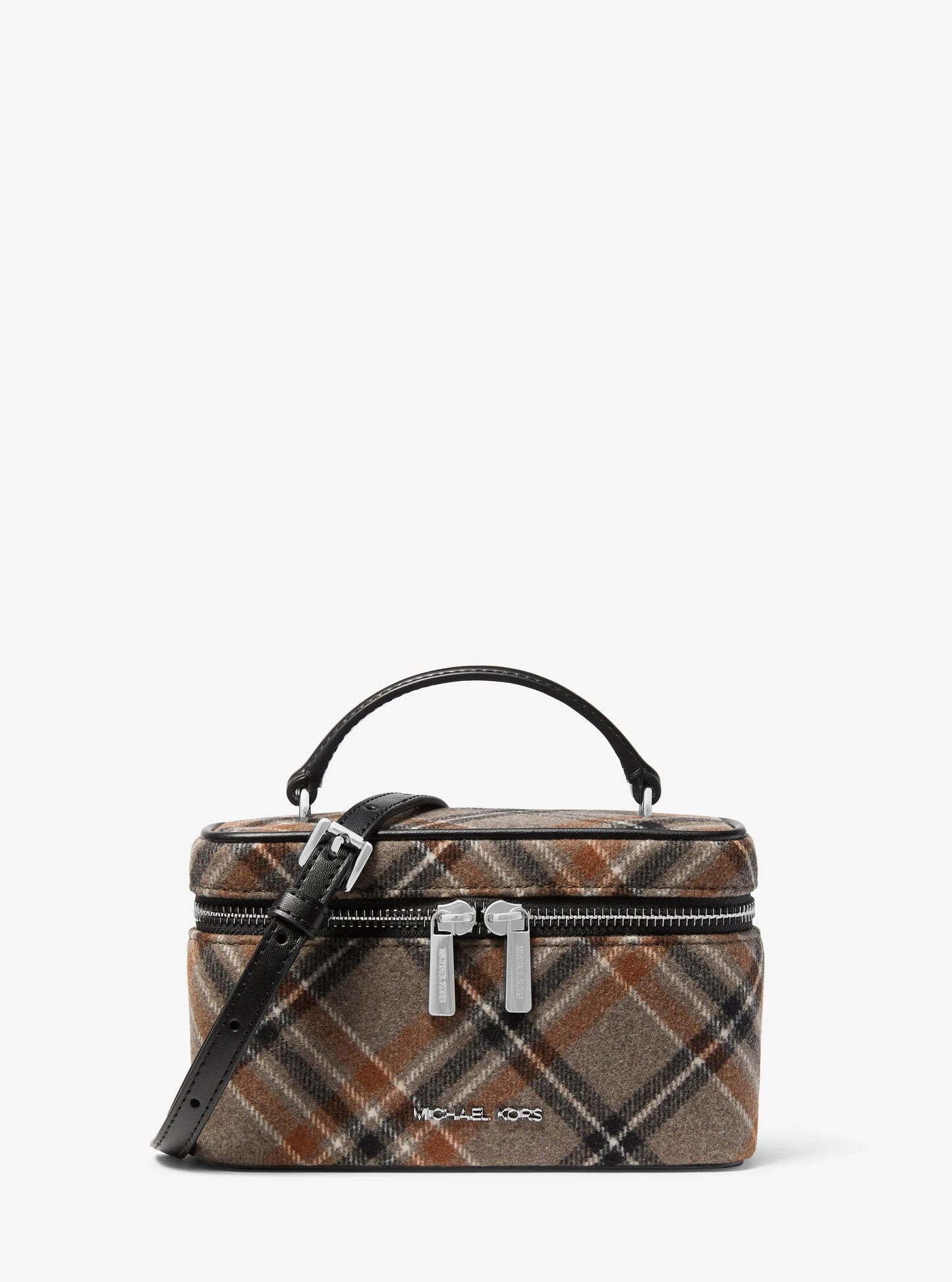Bolso cruzado de mezcla de lana