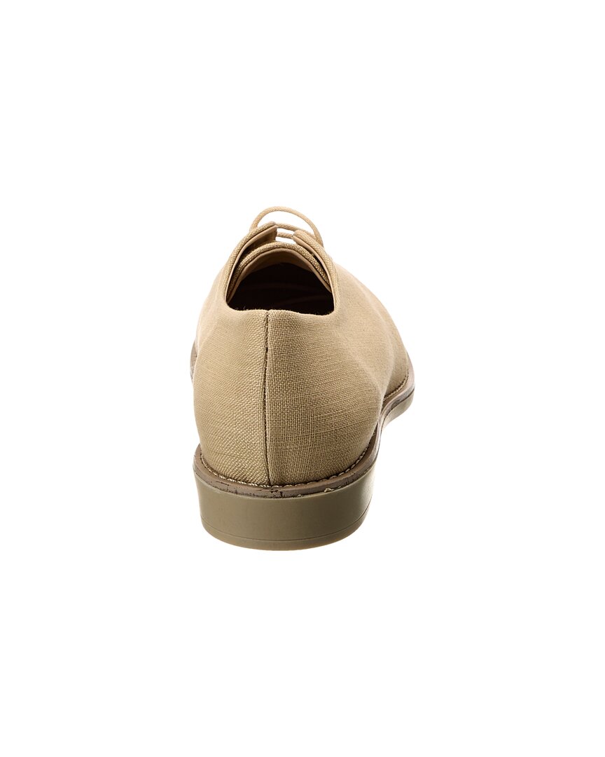 Mocasines de lona con cordones